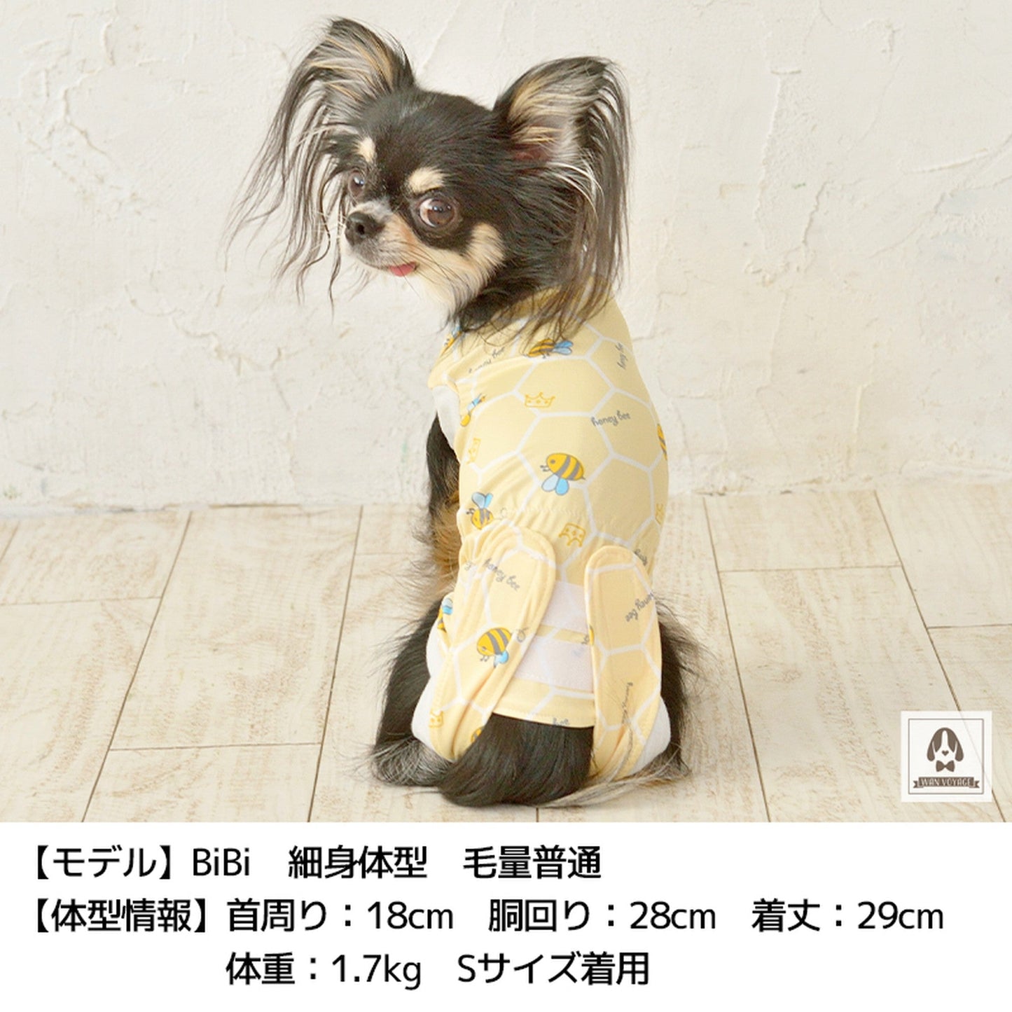 術後のケアウェア ワンちゃん用 XS/S/M/L Solgra-ソルグラ- 犬用 犬服 ドッグウェア ペット用 手術後服 皮膚保護服 トイプードル チワワ ポメラニアン SO21AW so153120-1