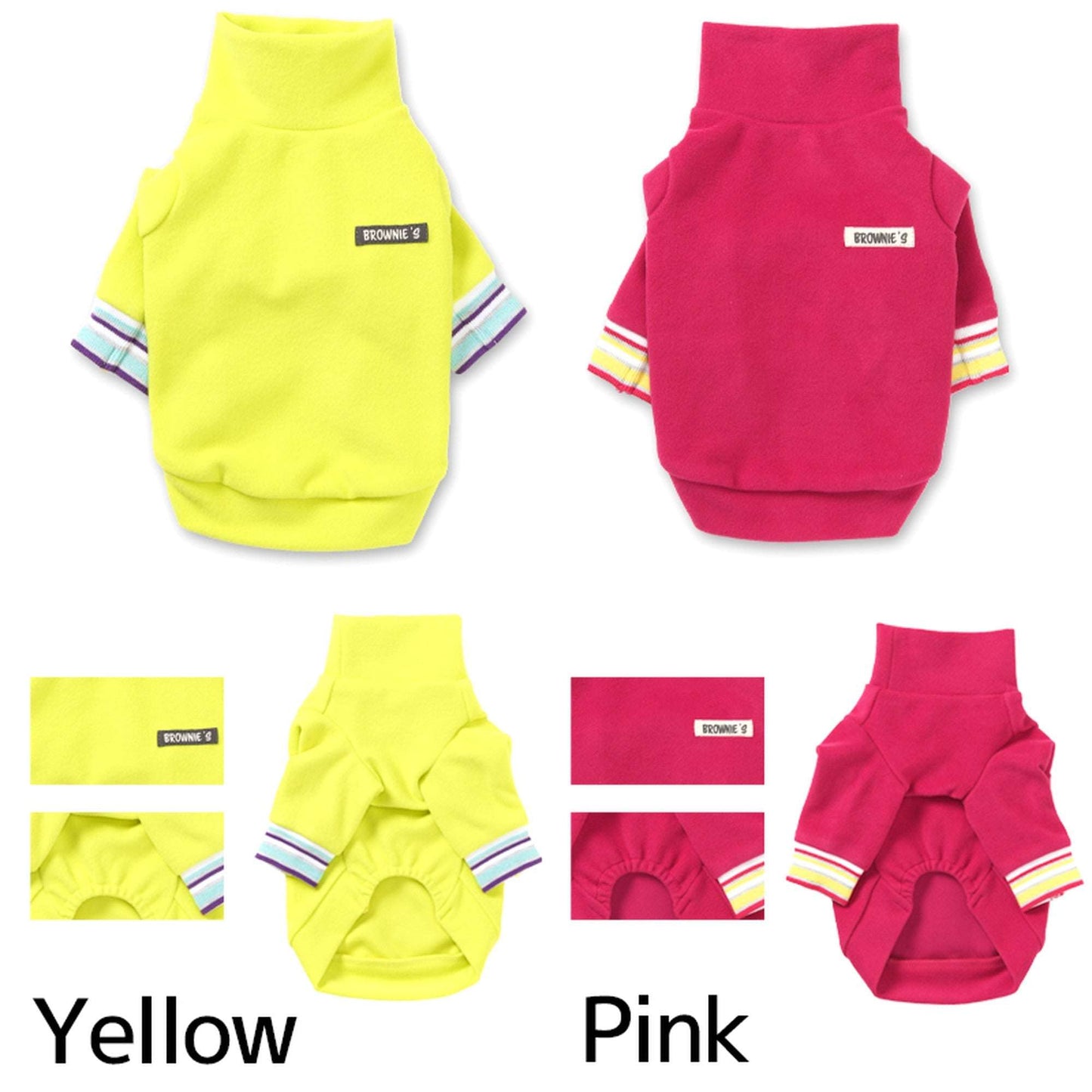 あったか長袖インナー S/M/L/XL/XXL BROWNIE'S-ブラウニーズ- 犬服 ドッグウェア トイプードル チワワ ポメラニアン BR21AW br152652-1