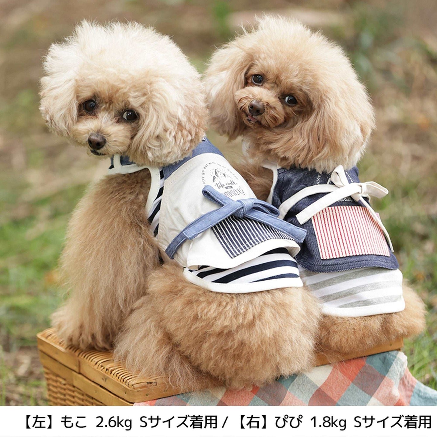 3WAYエプロン付きタンク S/M/L/2L/3L BROWNIE'S-ブラウニーズ- 犬服 ドッグウェア トイプードル チワワ ポメラニアン br151623-1 BR21SS