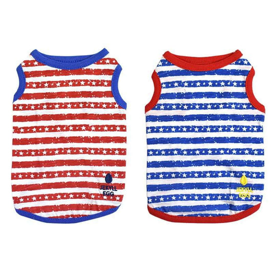 【くつろぎ着】スターボーダー タンクトップ 犬服 ドッグウェア XS/S/M/L/XL ワンボヤージュ Jekyllegg ジキルエッグ トイプードル チワワ ダックス je131235-1