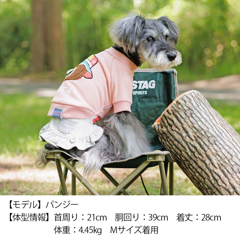 シャウトベア柄トレーナー S/M/L/XL/XXL BROWNIE'S-ブラウニーズ- 犬服 ドッグウェア トイプードル チワワ ポメラニアン BR22AW br162702-1