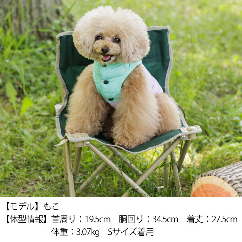 ポーチ付き切替コート S/M/L/XL/XXL BROWNIE'S-ブラウニーズ- 犬服 ドッグウェア トイプードル チワワ ポメラニアン BR22AW br162707-1