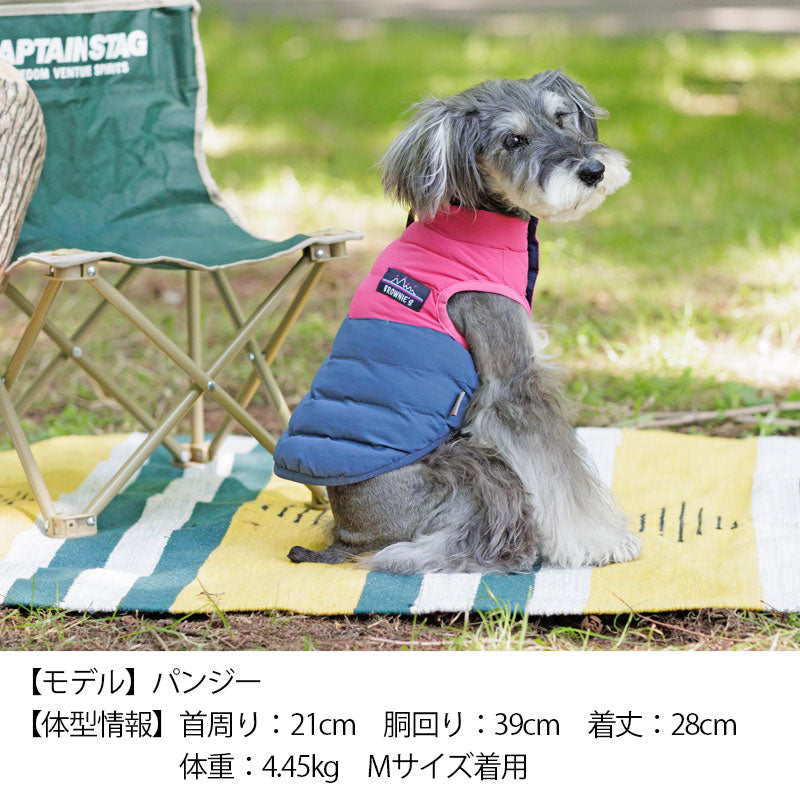 ポーチ付き切替コート S/M/L/XL/XXL BROWNIE'S-ブラウニーズ- 犬服 ドッグウェア トイプードル チワワ ポメラニアン BR22AW br162707-1