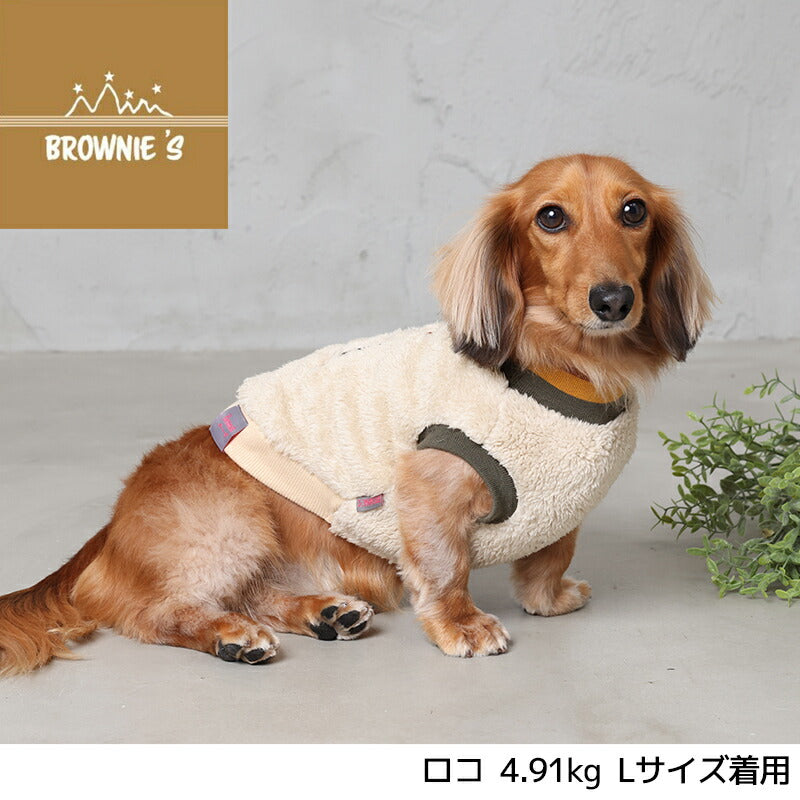 ネイチャーボアタンク(ネイチャーボアアウター) S/M/L/XL/XXL BROWNIE'S-ブラウニーズ- 犬服 ドッグウェア 小型犬 BR23AW br231746-1