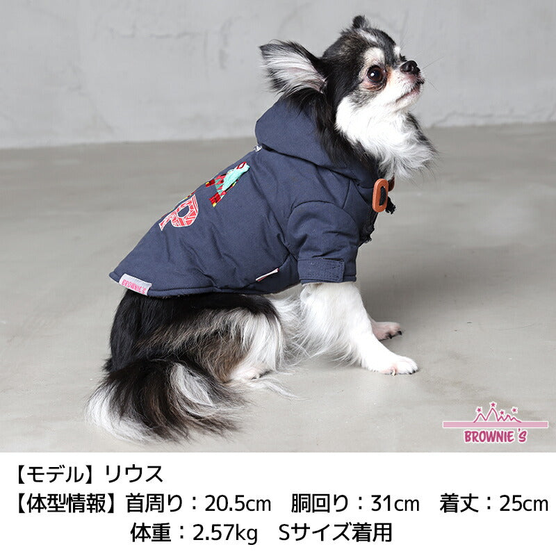 CAMPモッズコート S/M/L/XL/XXL BROWNIE'S-ブラウニーズ- 犬服 ドッグウェア 小型犬 BR23AW br231749-1