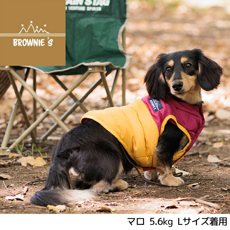 ポーチ付き切替コート S/M/L/XL/XXL BROWNIE'S-ブラウニーズ- 犬服 ドッグウェア 小型犬 BR23AW br231750-1