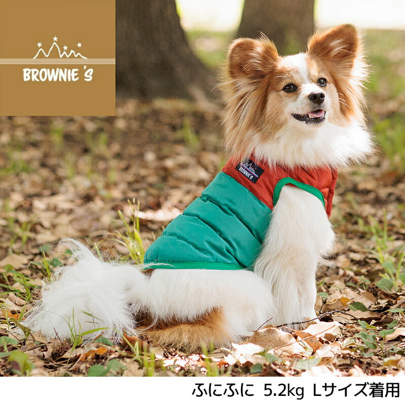 ポーチ付き切替コート S/M/L/XL/XXL BROWNIE'S-ブラウニーズ- 犬服 ドッグウェア 小型犬 BR23AW br231750-1