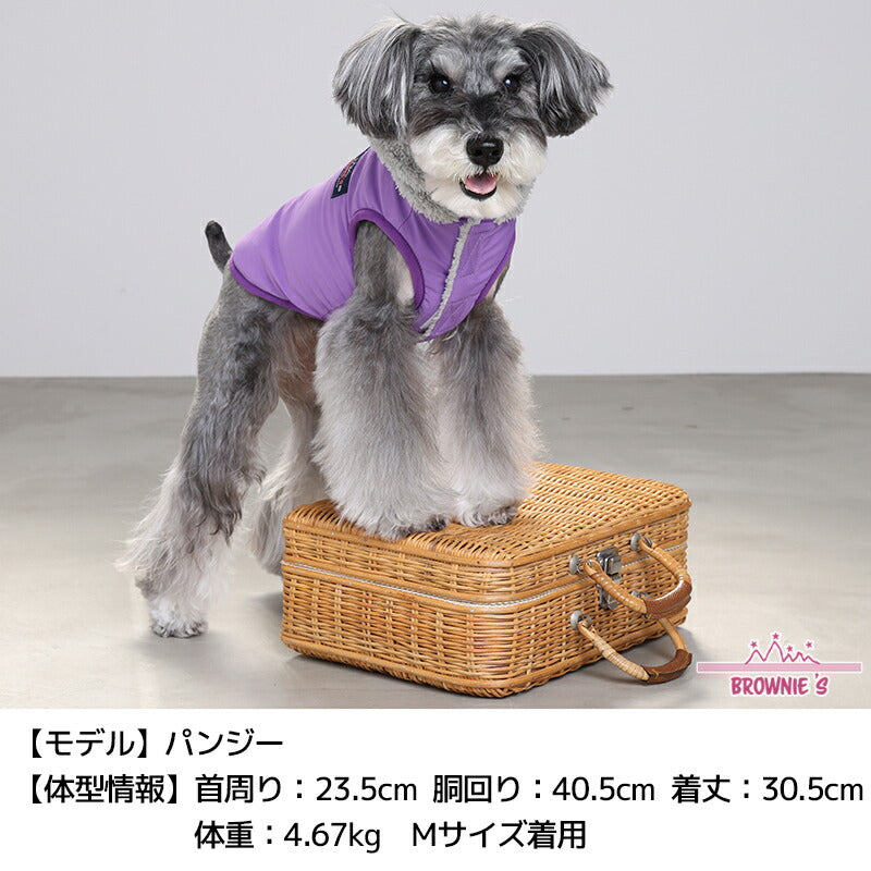 リバーシブルフードアウター S/M/L/XL/XXL BROWNIE'S-ブラウニーズ- 犬服 ドッグウェア 小型犬 BR23AW br231751-1