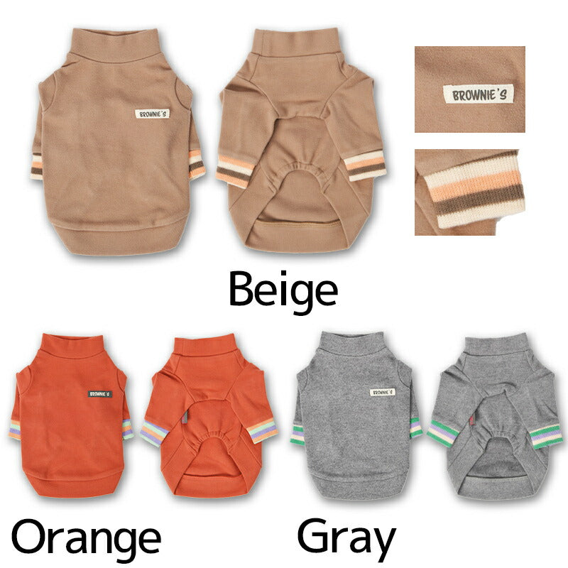 ベロアインナートレーナー S/M/L/XL/XXL BROWNIE'S-ブラウニーズ- 犬服 ドッグウェア 小型犬 BR23AW br231753-1