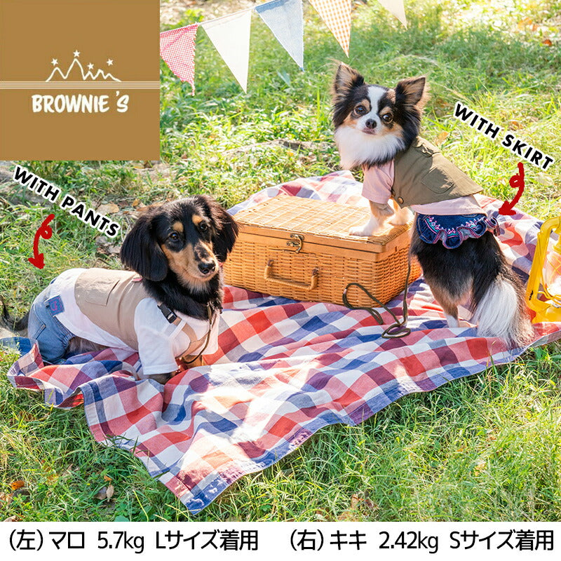 エプロンタンク S/M/L/XL/XXL BROWNIE'S-ブラウニーズ- 犬服 ドッグウェア 小型犬 BR24SS br241756-1