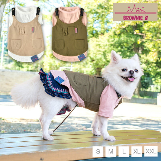 エプロンタンク S/M/L/XL/XXL BROWNIE'S-ブラウニーズ- 犬服 ドッグウェア 小型犬 BR24SS br241756-1