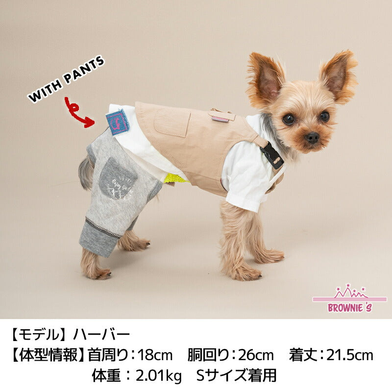 エプロンタンク S/M/L/XL/XXL BROWNIE'S-ブラウニーズ- 犬服 ドッグウェア 小型犬 BR24SS br241756-1