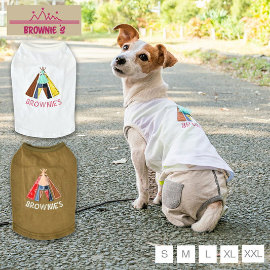 テントワッペンタンク S/M/L/XL/XXL BROWNIE'S-ブラウニーズ- 犬服 ドッグウェア 小型犬 BR24SS br241757-1