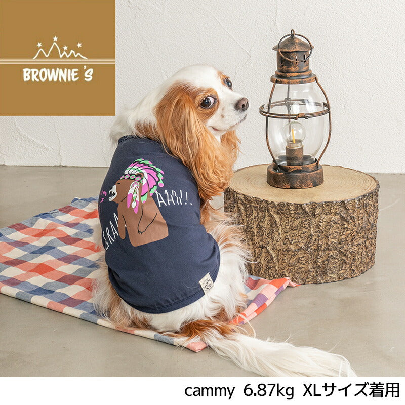 インディアンベアタンク S/M/L/XL/XXL BROWNIE'S-ブラウニーズ- 犬服 ドッグウェア 小型犬 BR24SS br241758-1