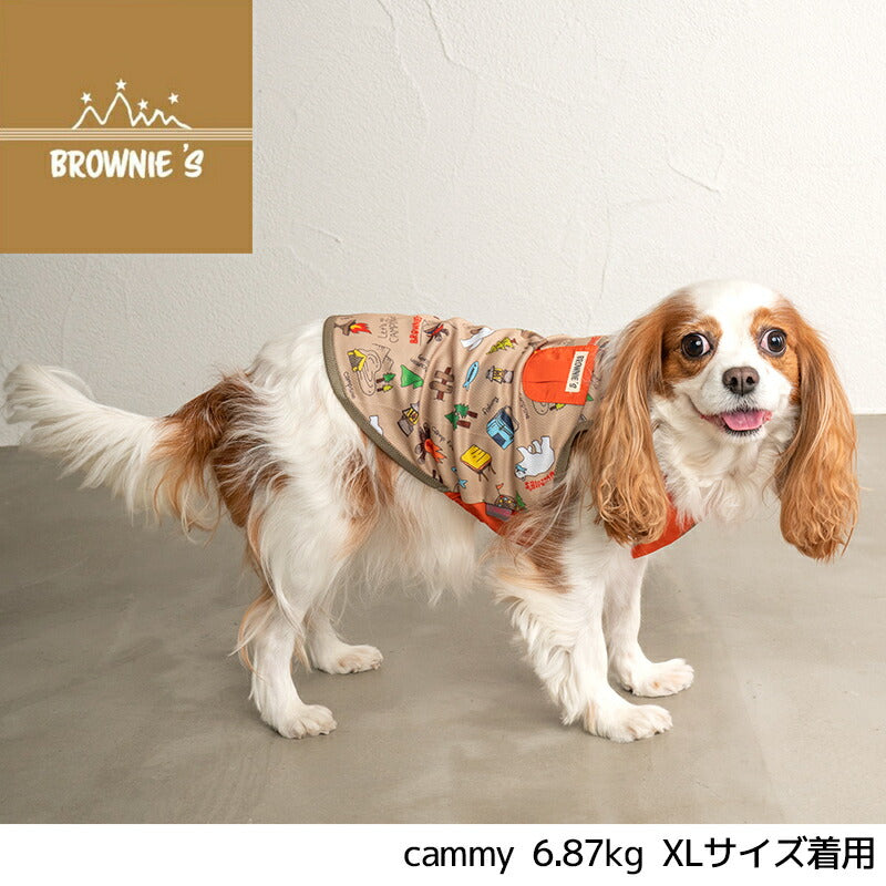 キャンププリントクールタンク S/M/L/XL/XXL BROWNIE'S-ブラウニーズ- 犬服 ドッグウェア 小型犬 BR24SS br241759-1