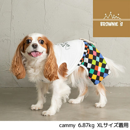 カラフルブロックつなぎ S/M/L/XL/XXL BROWNIE'S-ブラウニーズ- 犬服 ドッグウェア 小型犬 BR24SS br241762-1