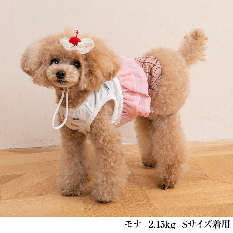 キラキラストーン切替タンク XS/S/M/L/XL/XXL/DXS/DS/DM CRAZYBOO -クレイジーブー- 犬服 ドッグウェア CB24SS cb241071-1