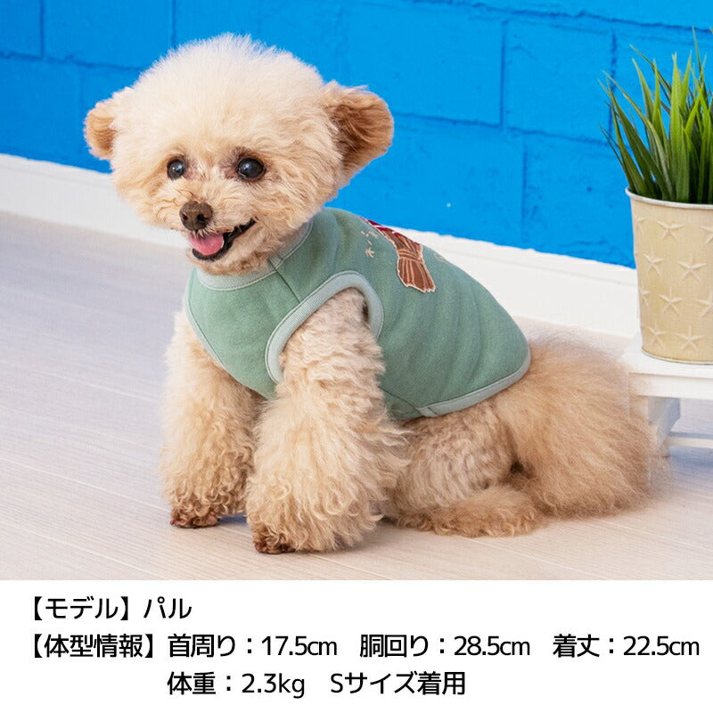 納豆タンク S/M/L/XL Dulce-ドゥルチェ- 犬服 ドッグウェア DU23AW du231104-1
