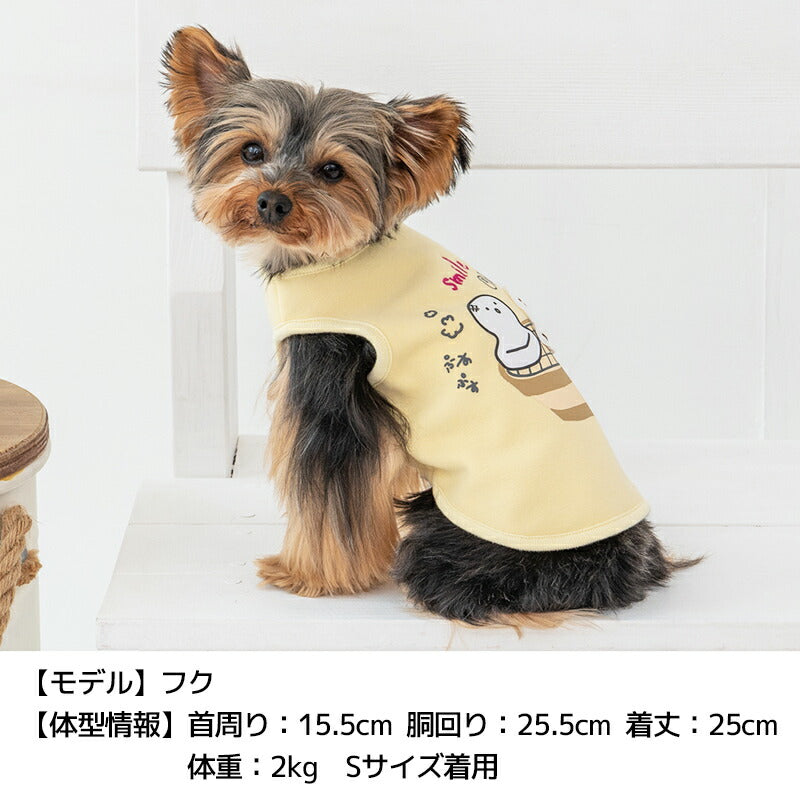 おもちタンク S/M/L/XL Dulce-ドゥルチェ- 犬服 ドッグウェア DU23AW du231106-1