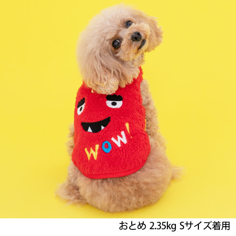 モンスターボアコート S/M/L/XL Dulce-ドゥルチェ- 犬服 ドッグウェア トイプードル チワワ ポメラニアン DU22AW du162081-1