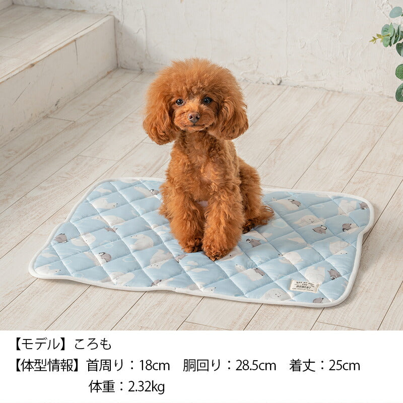 白くまクールマット F Solgra-ソルグラ- 犬用 クールベッド トイプードル チワワ ポメラニアン SO23SS so237220-1