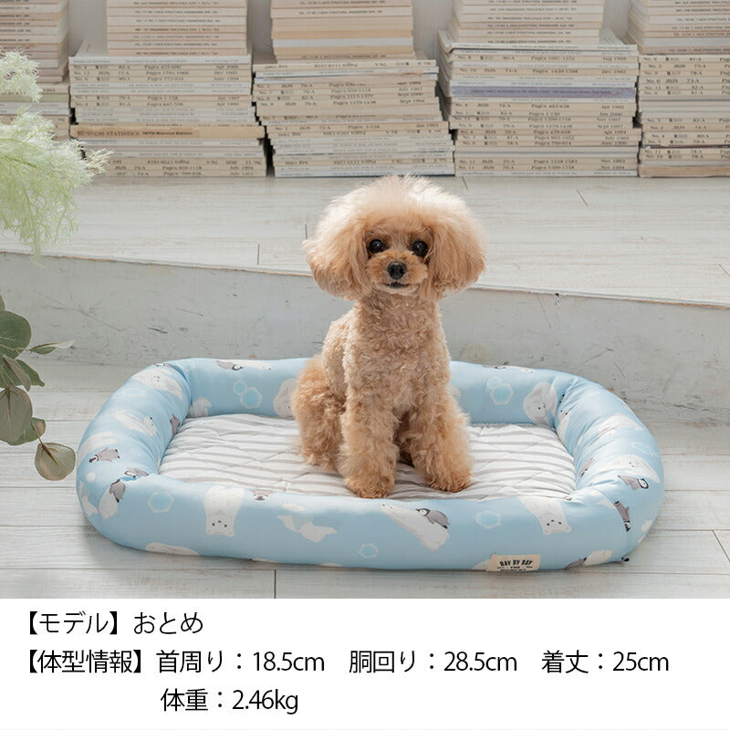 白くまクールスクエアベッド F Solgra-ソルグラ- 犬用 クールベッド トイプードル チワワ ポメラニアン SO23SS so237223-1
