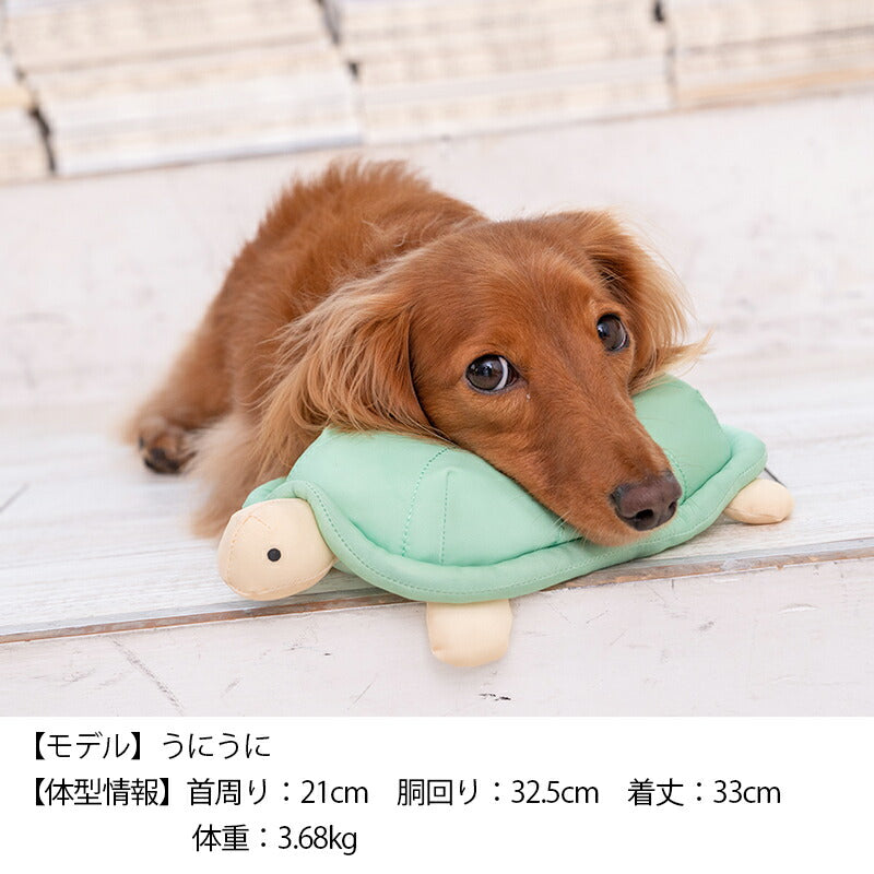 かめクールピロー F Solgra-ソルグラ- 犬用 アゴ置きまくら トイプードル チワワ ポメラニアン SO23SS so237231-1