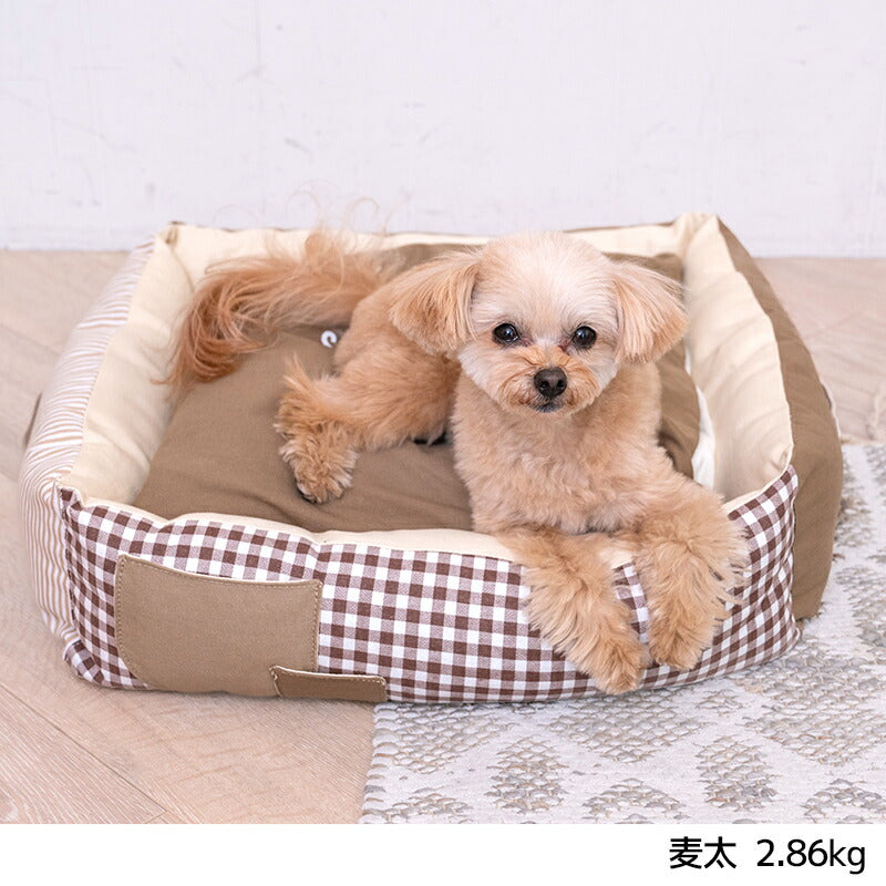 ナチュラルスクエアベッド F Solgra-ソルグラ- 犬用ベッド SO23AW so237255-1