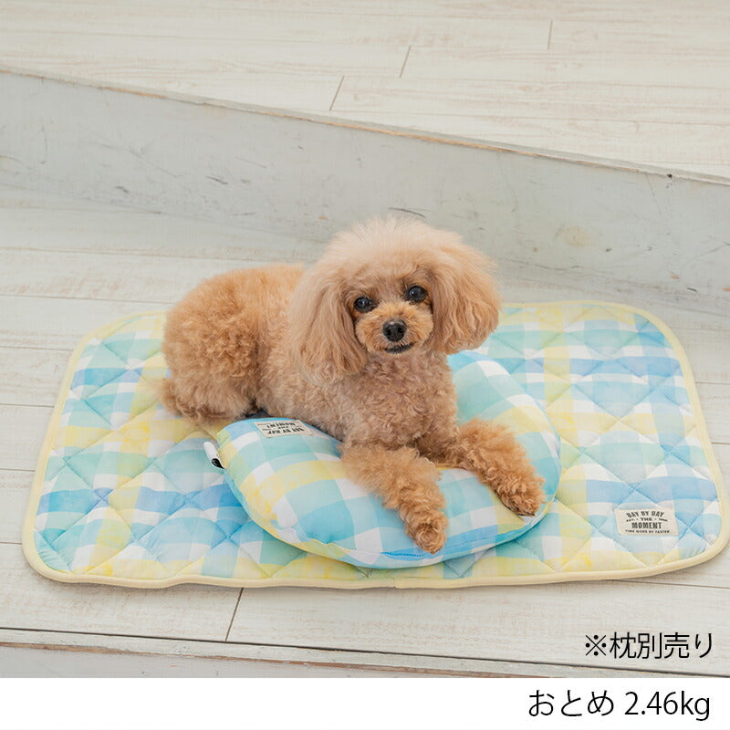チェッククールマット F Solgra-ソルグラ- 犬用 クールベッド トイプードル チワワ ポメラニアン SO23SS so237288-1