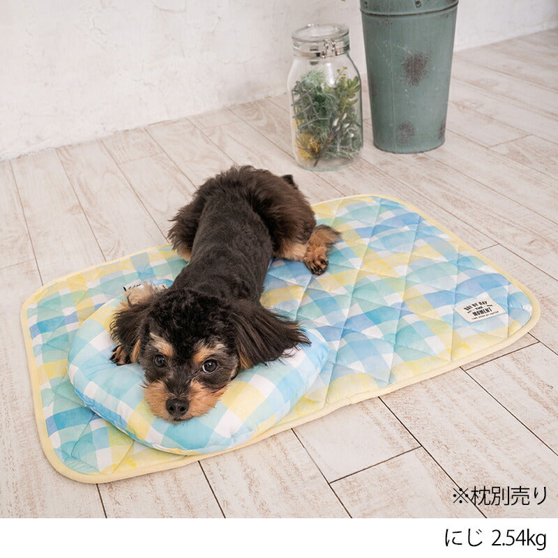 チェッククールマット F Solgra-ソルグラ- 犬用 クールベッド トイプードル チワワ ポメラニアン SO23SS so237288-1