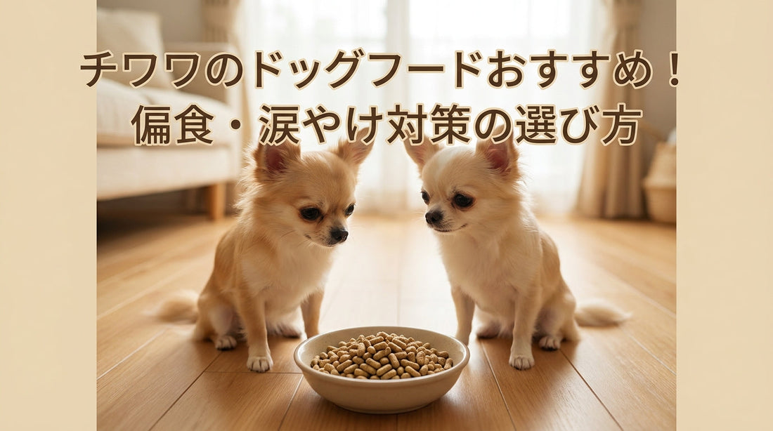 チワワのドッグフードおすすめ！偏食・涙やけ対策の選び方