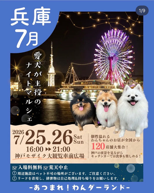あつまれ!わんダーランド　神戸モザイク大観覧車前広場