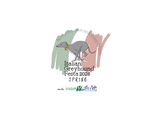 イタリアングレーハウンドフェスタ 2026 SPRING meets こもれび森のイバライド