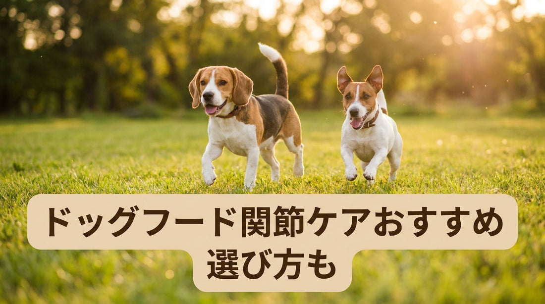 ドッグフード関節ケアおすすめ 選び方も