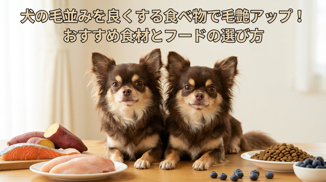 犬の毛並みを良くする食べ物で毛艶アップ！おすすめ食材とフードの選び方