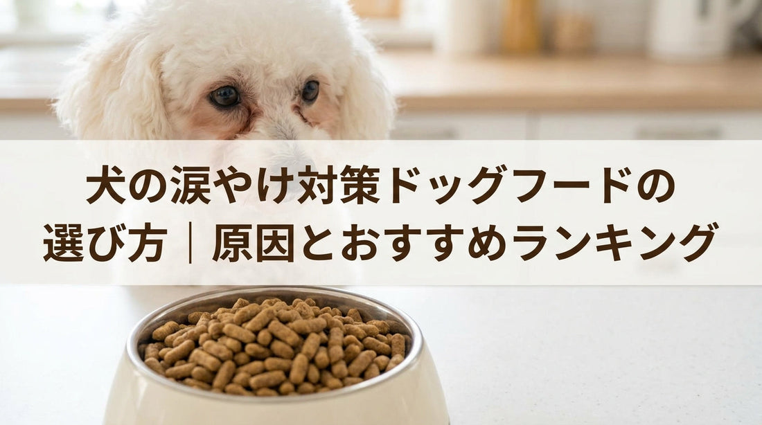 犬の涙やけ対策ドッグフードの選び方