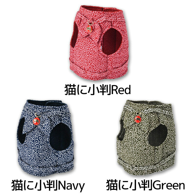 猫に小判ハーネス 1号/2号 Amo.k 猫用