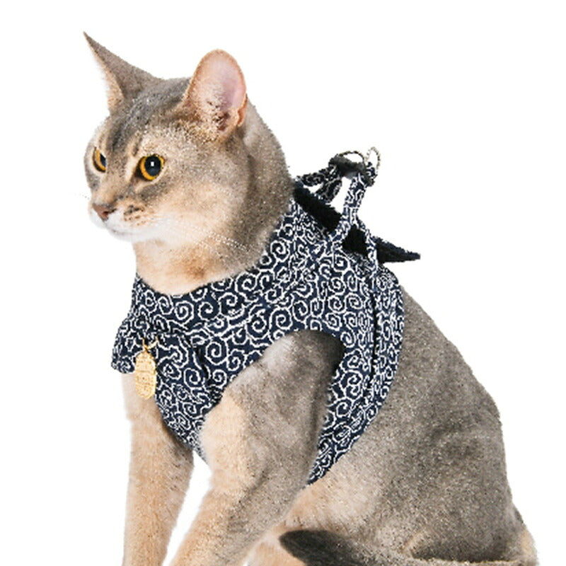 猫に小判ハーネス 1号/2号 Amo.k 猫用