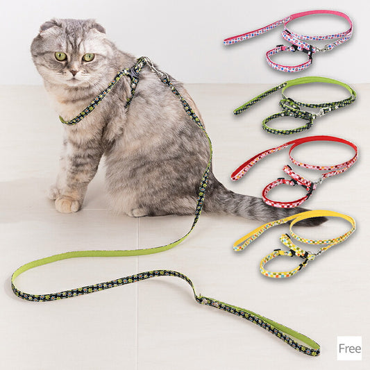 猫用カジュアルハーネス Free Amo.k 猫用
