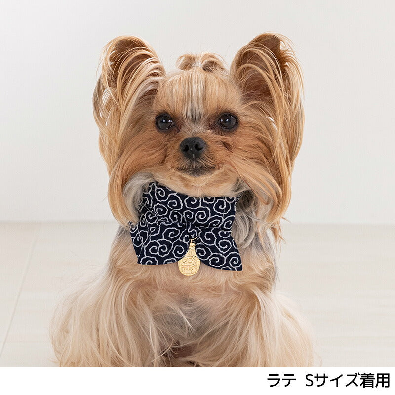 犬用和風バンダナ S/M/L Amo.k 犬用