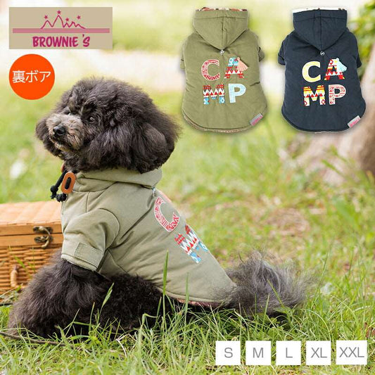 CAMPモッズコート S/M/L/XL/XXL BROWNIE'S-ブラウニーズ- 犬服 ドッグウェア 小型犬 BR23AW br231749-1