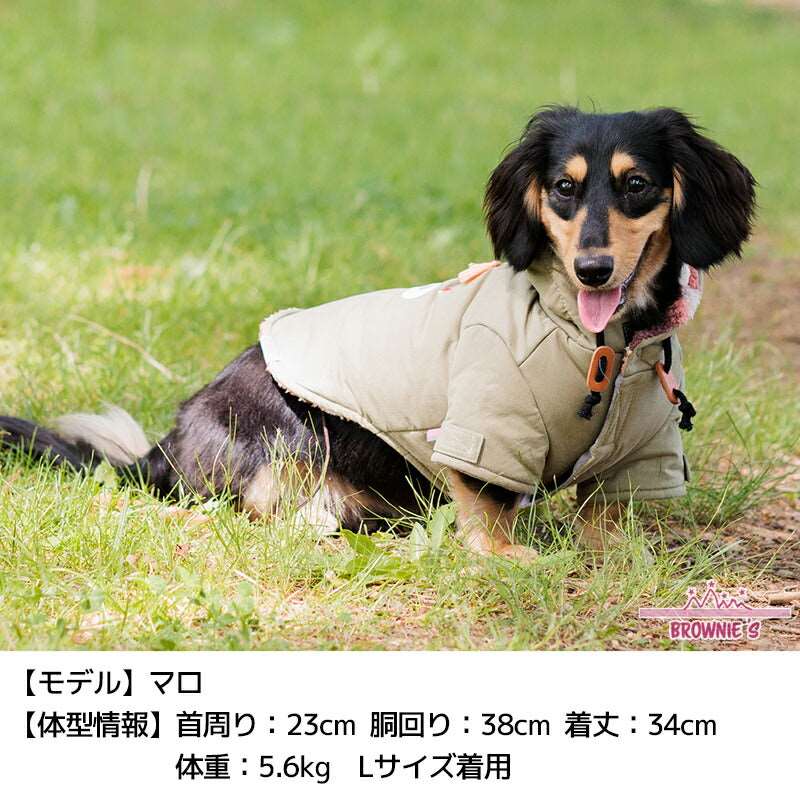 CAMPモッズコート S/M/L/XL/XXL BROWNIE'S-ブラウニーズ- 犬服 ドッグウェア 小型犬 BR23AW br231749-1
