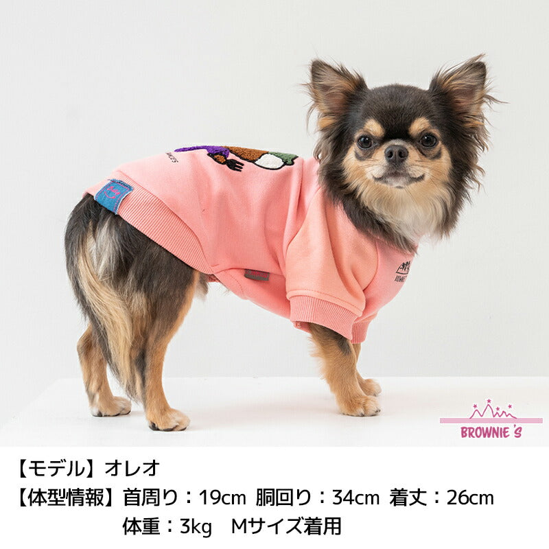 クマカレートレーナー S/M/L/XL/XXL BROWNIE'S-ブラウニーズ- 犬服 ドッグウェア 小型犬 BR24AW br241772