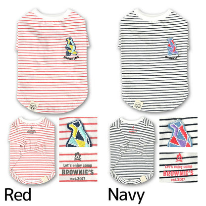 ベアワッペンTシャツ S/M/L/XL/XXL BROWNIE'S-ブラウニーズ- 犬服 ドッグウェア 小型犬 BR25SS br251780