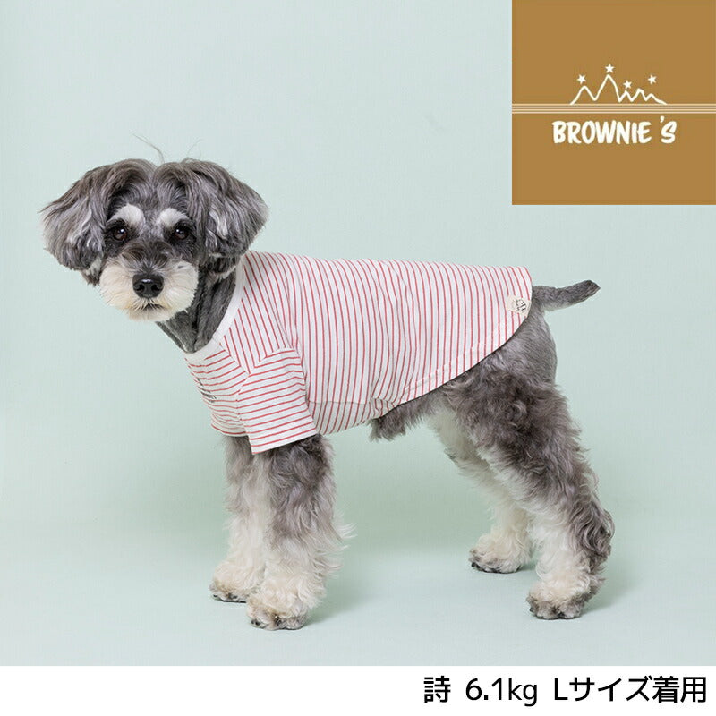 ベアワッペンTシャツ S/M/L/XL/XXL BROWNIE'S-ブラウニーズ- 犬服 ドッグウェア 小型犬 BR25SS br251780