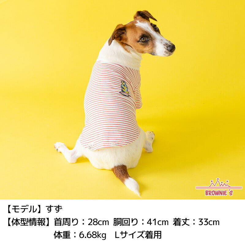 ベアワッペンTシャツ S/M/L/XL/XXL BROWNIE'S-ブラウニーズ- 犬服 ドッグウェア 小型犬 BR25SS br251780