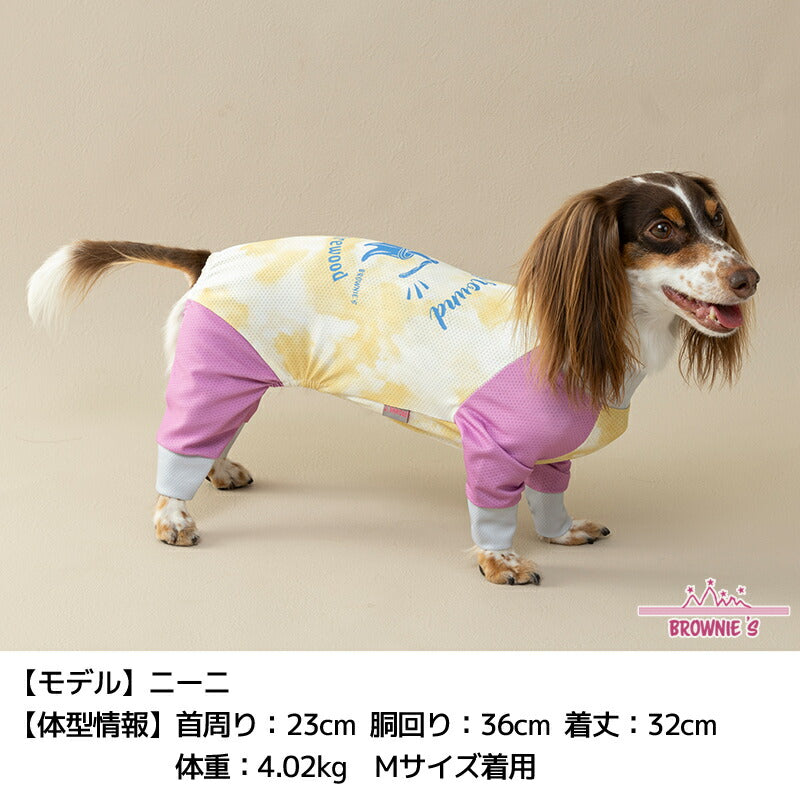 2025年モデル】メッシュアクティブロンパース 犬用ラッシュガードS/M/L