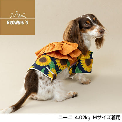 浴衣 ひまわり柄 バナナ柄 S/M/L/XL/XXL BROWNIE'S-ブラウニーズ- 犬服 ドッグウェア 小型犬 BR25SS br251792