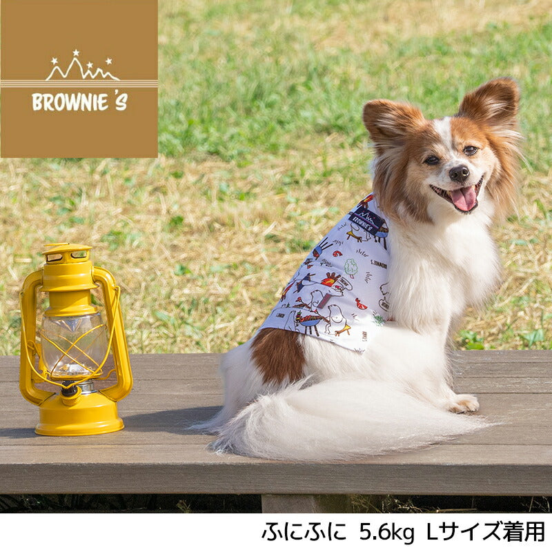 クールエプロンシリーズ キャンプ柄 バーベキュー柄 デニム柄 S/M/L/XL/XXL BROWNIE'S-ブラウニーズ- 犬服 ドッグウェア 小型犬 BR25SS br251794