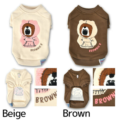 シャウトベアトレーナー S/M/L/XL/XXL BROWNIE'S-ブラウニーズ- 犬服 ドッグウェア 小型犬 BR25AW br251803